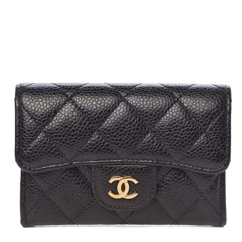 chanel classic card holder flap|chanel classic card holder caviar.